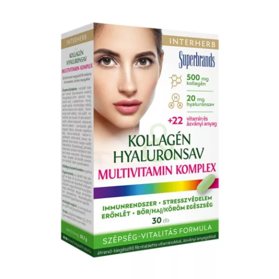 Interherb kollagén és multivitamin kapszula 30 db Interherb kollagén és multivitamin kapszula 30 db