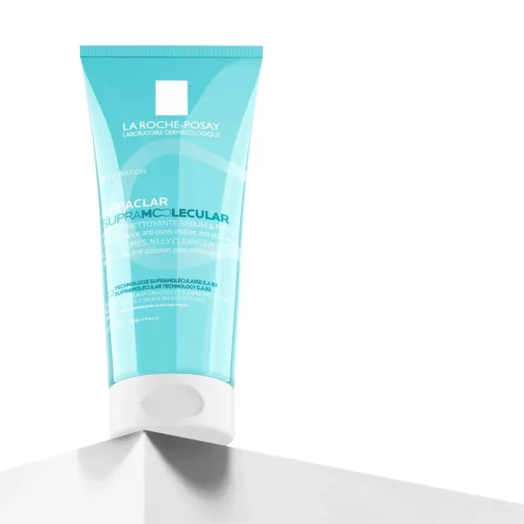 La Roche-Posay Effaclar Supramolecular Mattító tisztító gél 200 ml