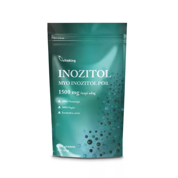 Vitaking 100% Myo Inositol por 200 g Vitaking 100% Myo Inositol por 200 g