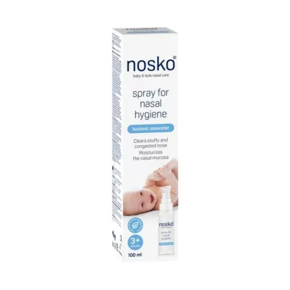 Nosko izotóniás tengervizes orrspray 100 ml Nosko izotóniás tengervizes orrspray 100 ml