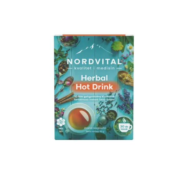 Nordvital Herbal Hot Drink forró italpor 30 tasak Nordvital Herbal Hot Drink forró italpor 30 tasak