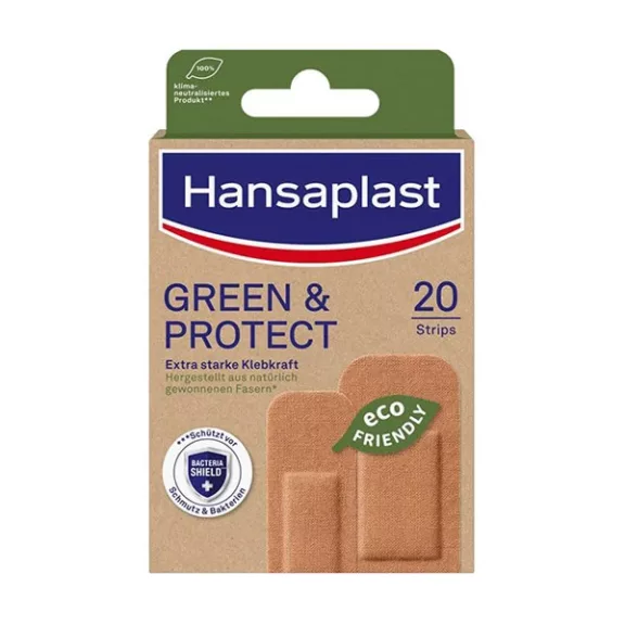 Hansaplast Green & Protect sebtapasz 20 db Hansaplast Green & Protect sebtapasz 20 db