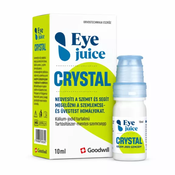 Goodwill Eyejuice Crystal szemcsepp 10 ml Goodwill Eyejuice Crystal szemcsepp 10 ml