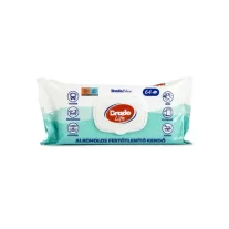 Bradolife alkoholos kézfertőtlenítő kendő 64 db